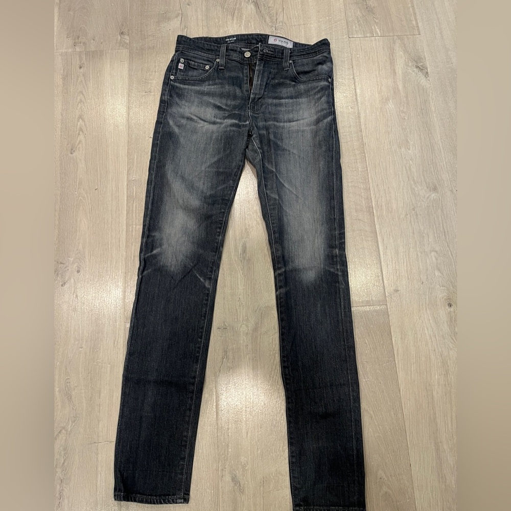 AG Adriano Goldschmied Dark grey slim skinny Jeans